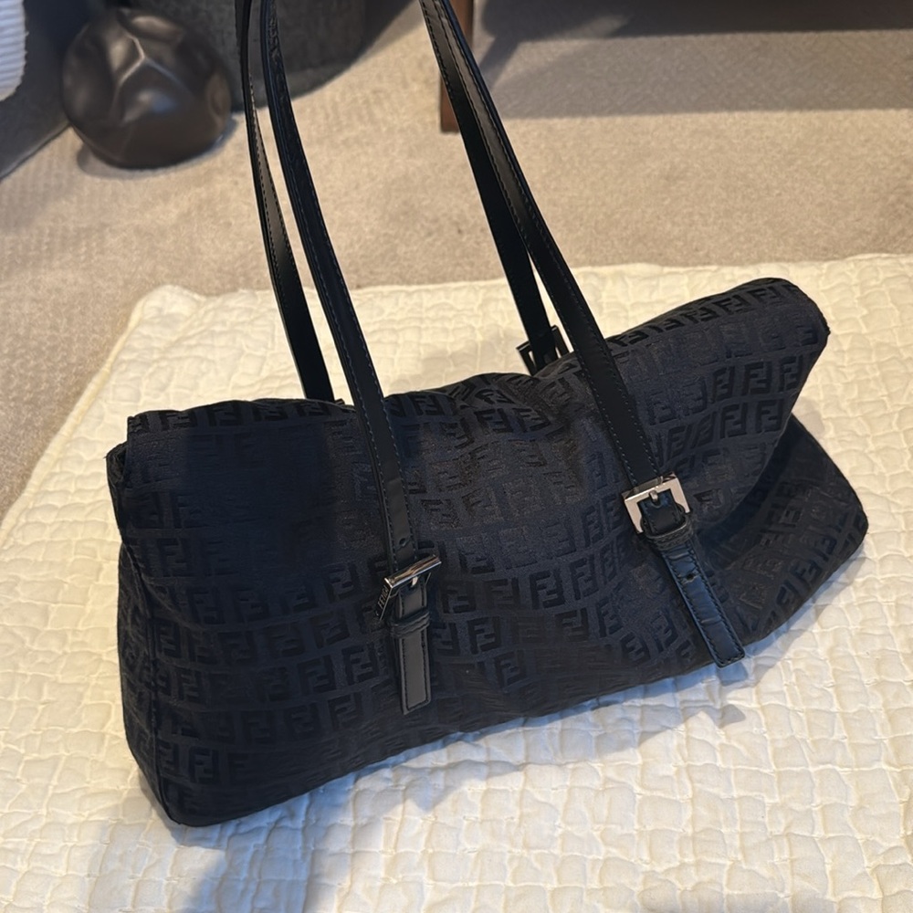 Fendi Zucca flap shoulder bag - Picture 12 of 14